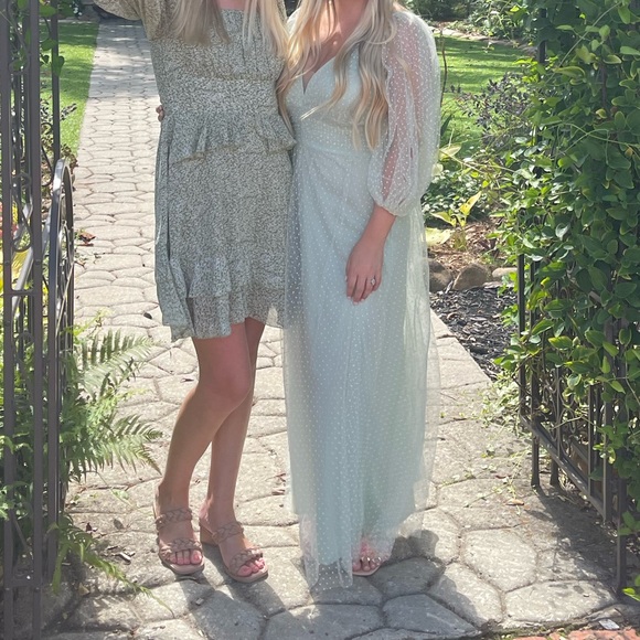 Mint Green Tea Party Dress - Picture 5 of 6